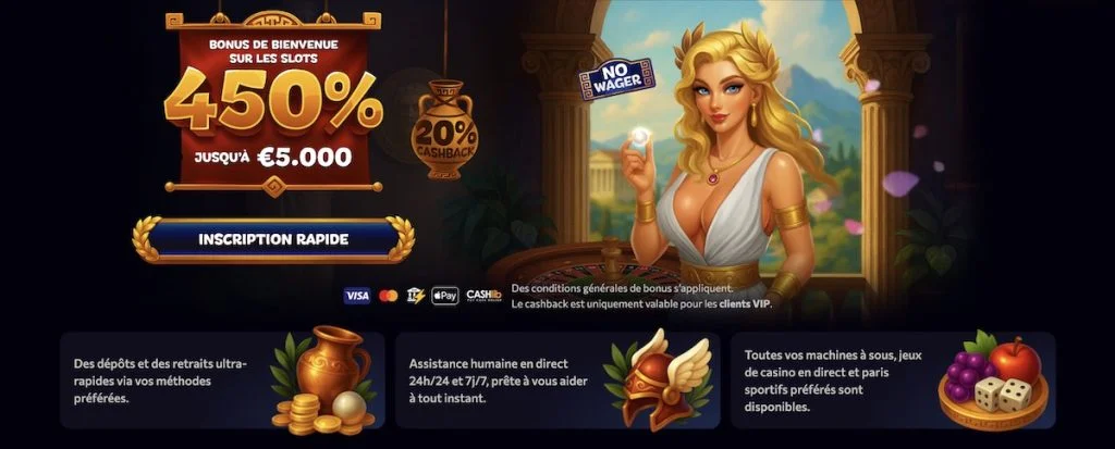 Aphrodite Casino mobile view
