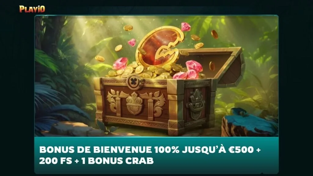 Playio Casino desktop view